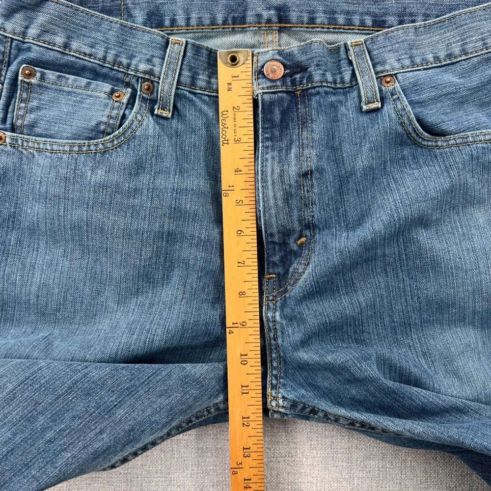 Levis 569 Loose Straight Jeans Men 34x32 (fit 36x31) Medium Wash Y2K Skate Denim